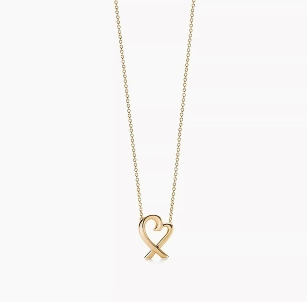 Tiffany & Co 18k gold 8.4 grams Paloma Picasso® Loving Heart Pendant